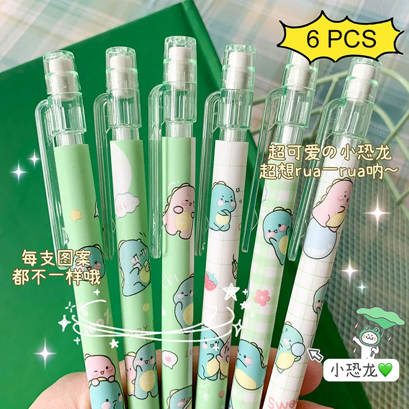 

Kawaii Animal Mechanical Pencil 0.5mm Refills Cute Automatic Pencils Cute Stationery Set Office School Supplies kids gift