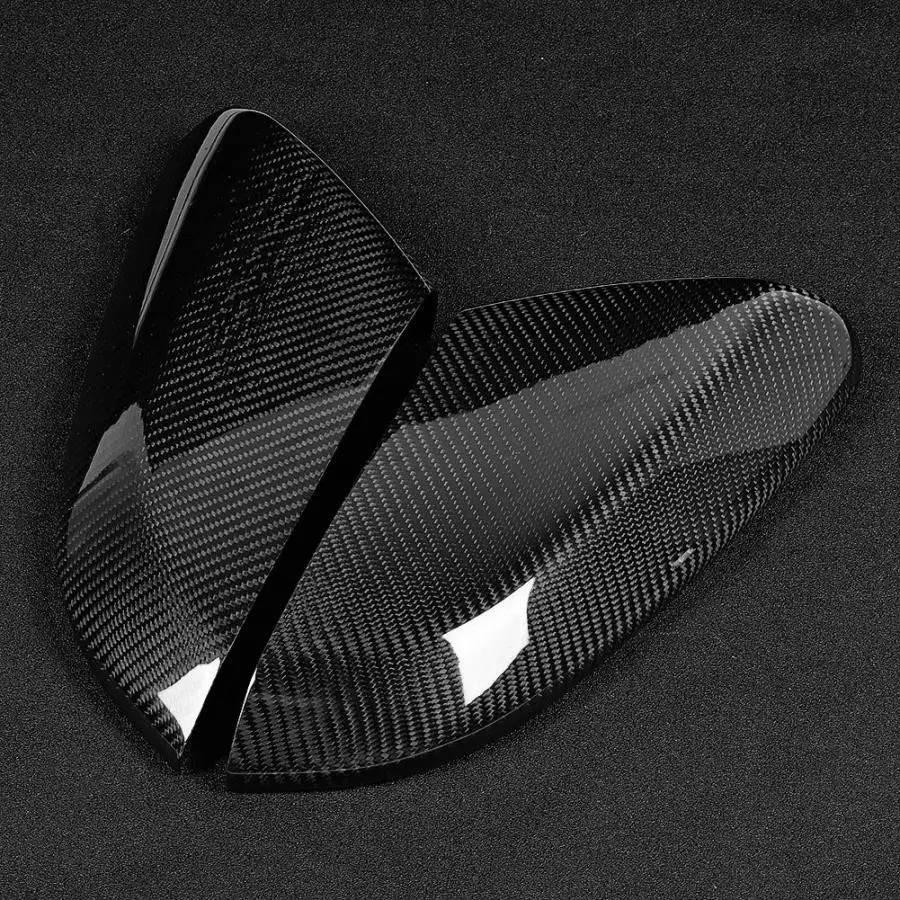 

1 Pair Left Right Carbon Fiber Car Rearview Mirror Cover Trim Fit for Honda Civic 2016-2019 auto mirror accessories Car Mirror