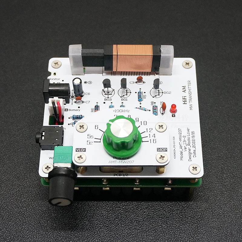

AMT-MW207 Assembled 525~1605kHz Medium Wave AM Radio Transmitter AM source