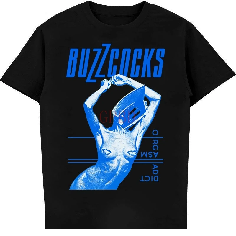 

Музыкальная футболка Buzzcocks, желтые размеры