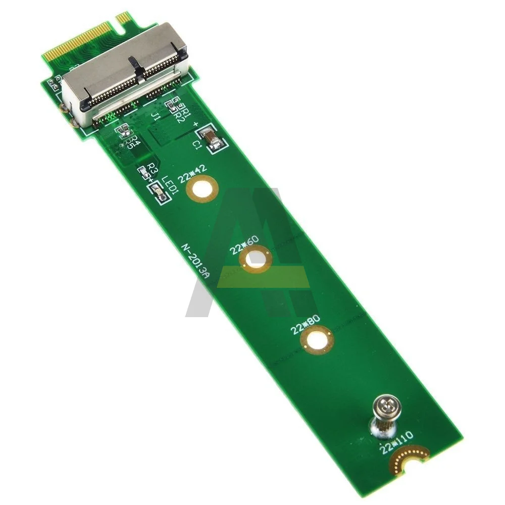 

For MacBook Air Pro 12+16 Pins SSD to M.2 Key M (NGFF) PCI-e Adapter Converter Card for PC Computer Accessories C26