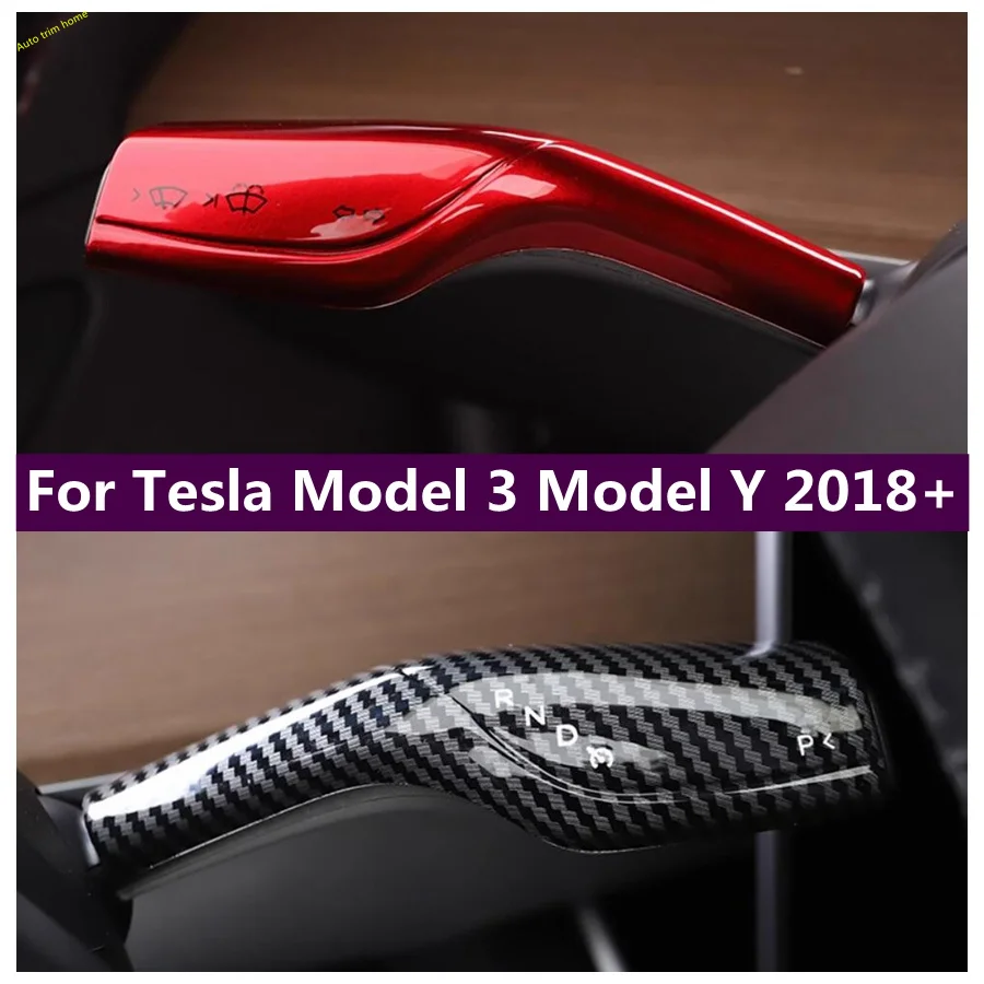 

Electrical Park Hand Brake Transmission Shift Gear Decoration Cover Trim Fit For Tesla Model 3 Model Y 2018 - 2023 Accessories