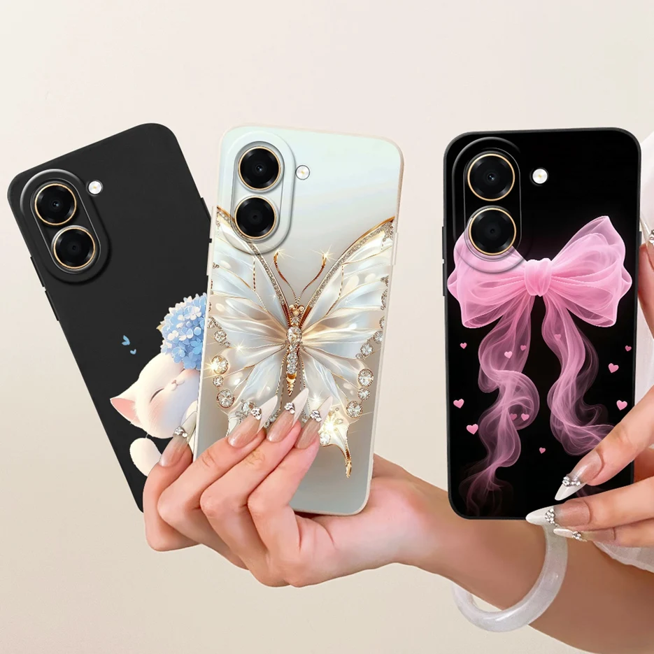 Фото Чехол для Honor X7e 4G LAB-LX1 LAB-LX3, новый роскошный чехол с цветным покрытием, мягкий TPU-чехол для Honor 600 Smart HonorX7e Plus №2