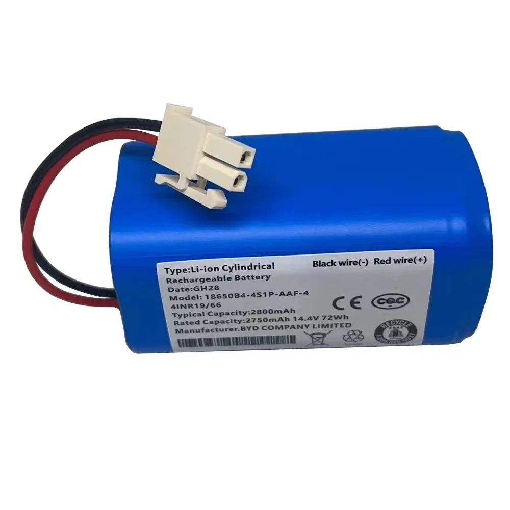 Литий-ионный аккумулятор BYD 2800 мАч для робота-пылесоса