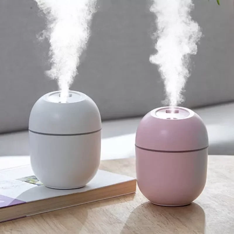 

220ML Mini Portable Ultrasonic Air Humidifer Aroma Essential Oil Diffuser USB Mist Maker Aromatherapy Humidifiers for Home