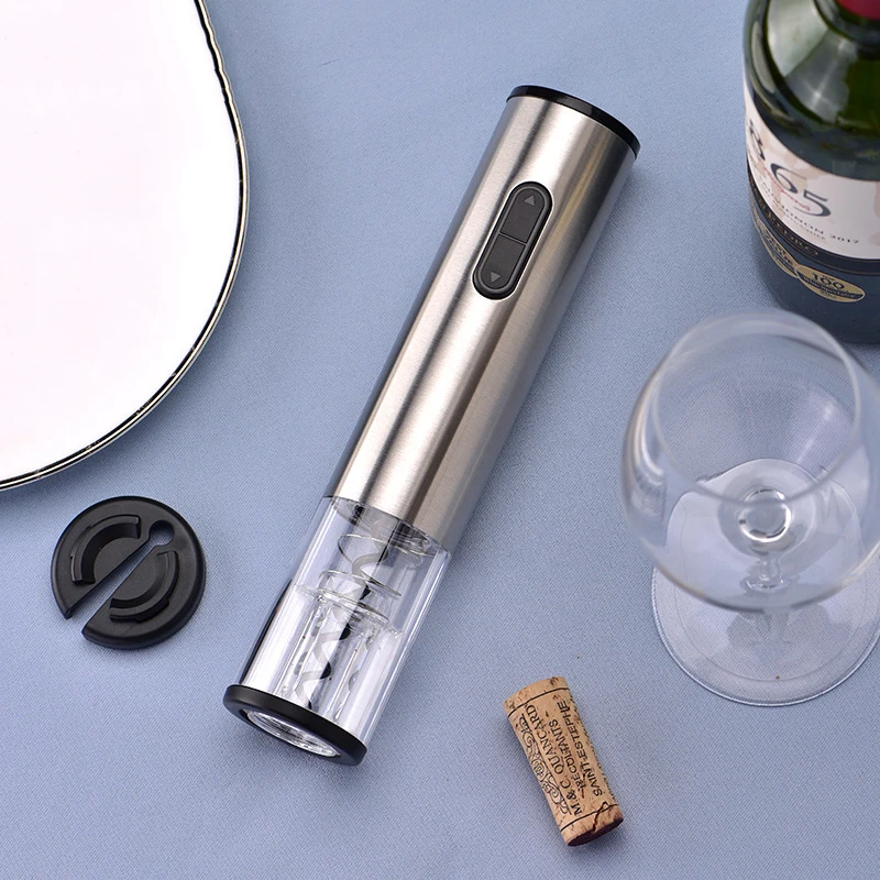 

Electric Corkscrew Aluminum Electric Corkscrew Kitchen Household Aluminum Portable Cutting Machine Air Pump Tool Accessories