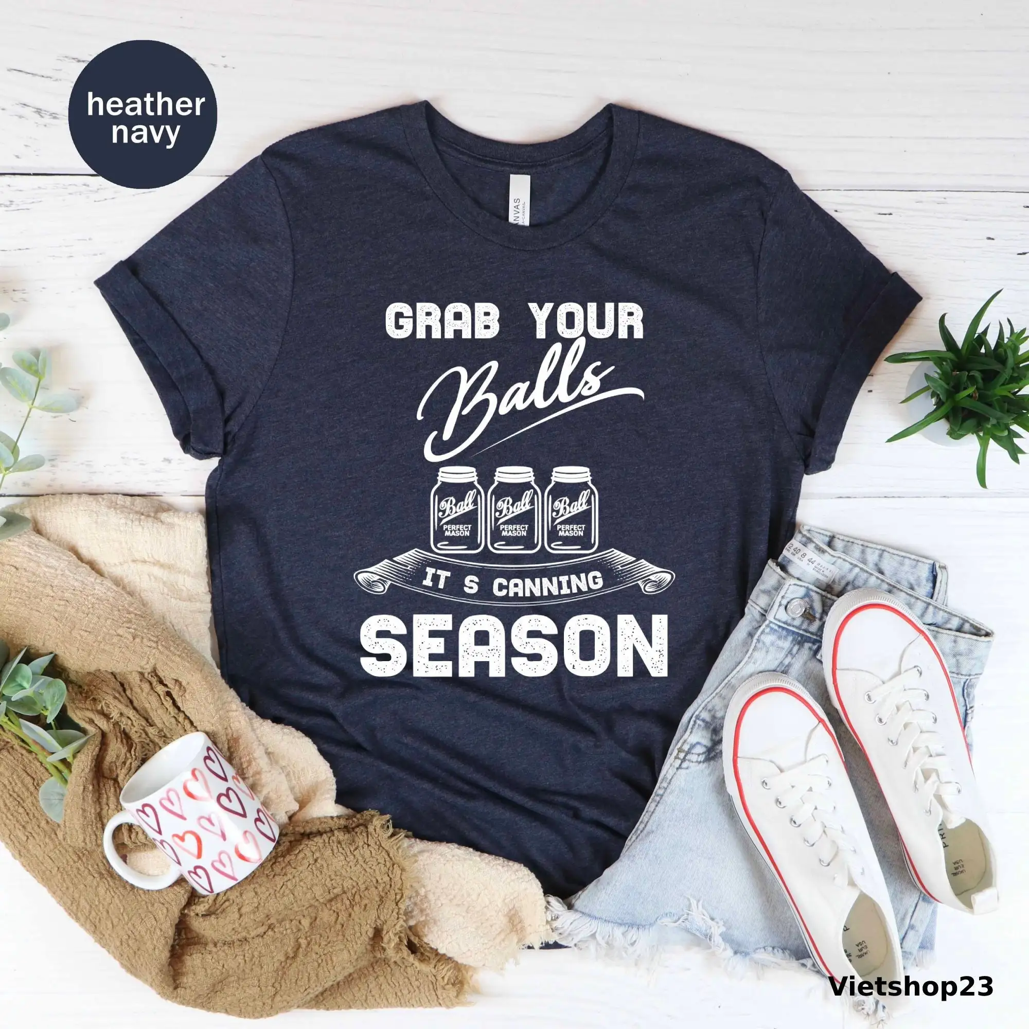 Футболка Gra Your Balls It's Canning для мамы еды баночки М'яч детей бабушки