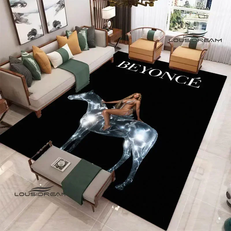 Коврик Beyonce Жизель ноулс с принтом ковер для гостиной спальни нескользящий