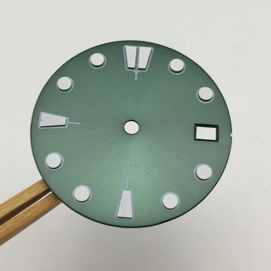 No Logo 28.5mm Watch Dial Replaced with A Modified Dial That Literally for NH35A Calibre BA2 Men Watch Accessories