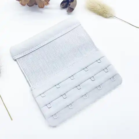 3 Rows 5 Hooks Bra Extender For Women's Elastic Bra Extension Strap Adjustable Belt Hook Clip Expander Intimates Accessories