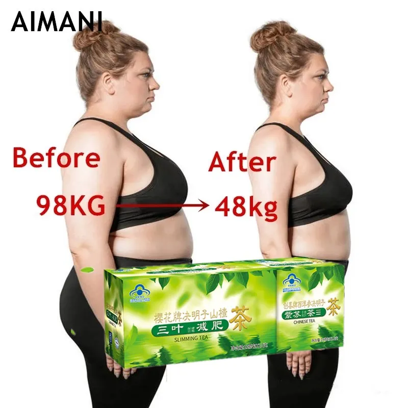 Мощный Детокс-чай для снижения веса жиросжигатель боярышник чай похудения с