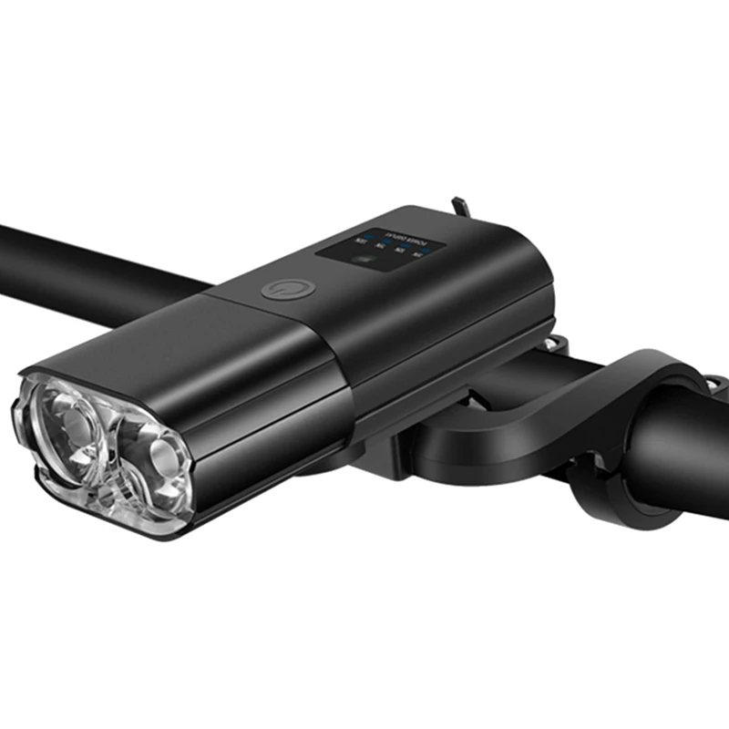 

Bicycle Light 1000Lumen 4000MAh Bike Headlight Power Bank Flashlight Handlebar USB Charging MTB Road Cycling Highlight