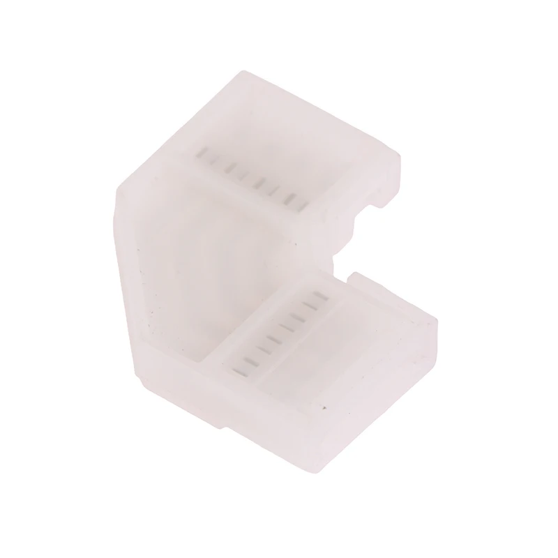 1 шт., 10 мм, фотоэлемент RGB, 4 контакта, L-образная форма, IP20, фотоэлемент, полоса без пайки, под прямым углом 90 градусов для ленты 5050, фотоэлемент