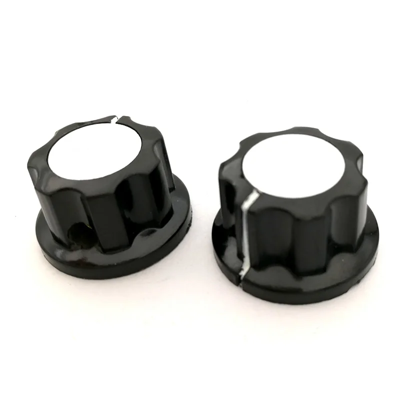 10 шт. ручка потенциометра WH118/WX050 bakelite/медное внутреннее отверстие 6 мм