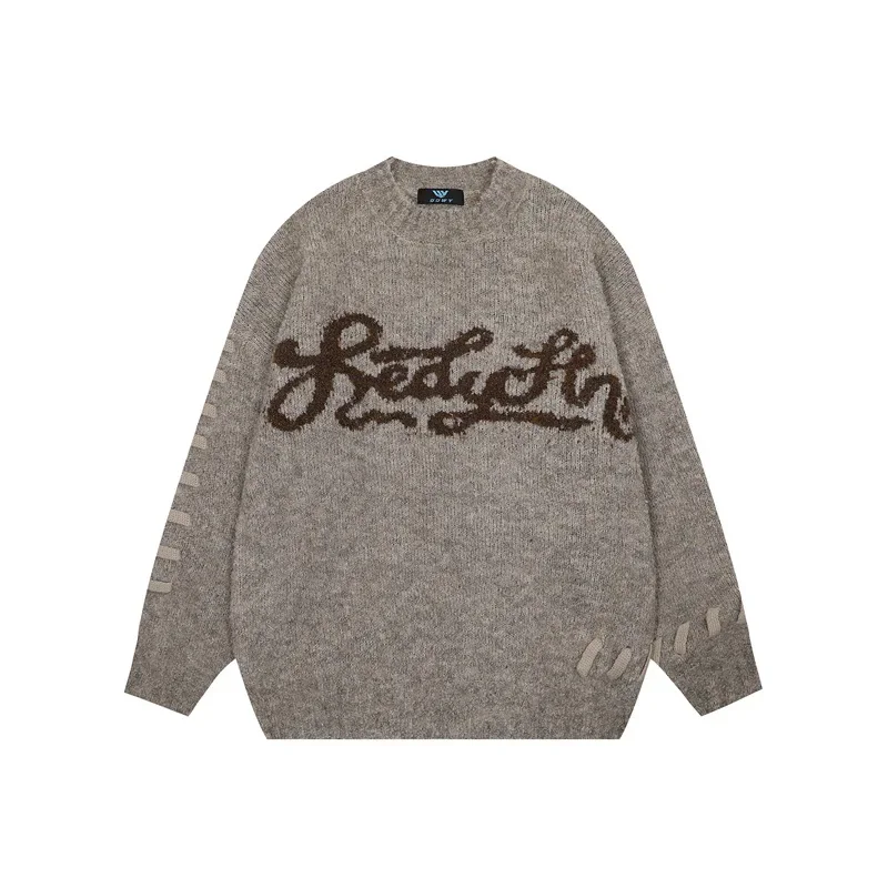 Модный корейский стиль уникальный дизайн чувственный жаккардовый свободный