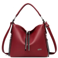 luxury designer handbag brand women messenger bag 2021 new high quality pu leather tassel shoulder bags ladies travel tote bag