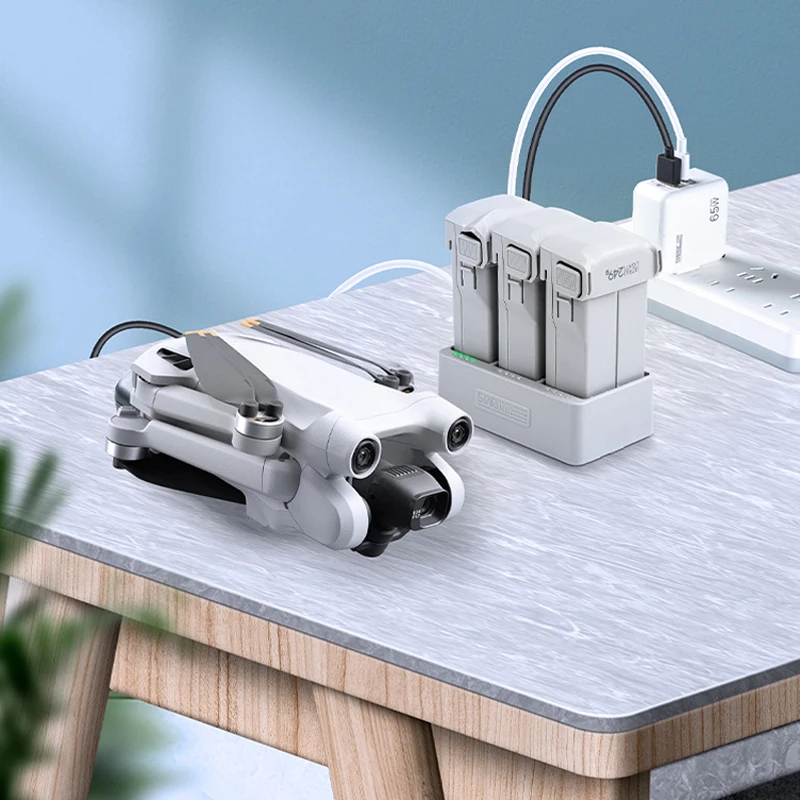 

Зарядный концентратор для DJI Mini 3 PRO, зарядное устройство для дрона с 3 аккумуляторами, Интеллектуальный Полетный аккумулятор, быстрая зарядка, автомобильное зарядное устройство, Батлер