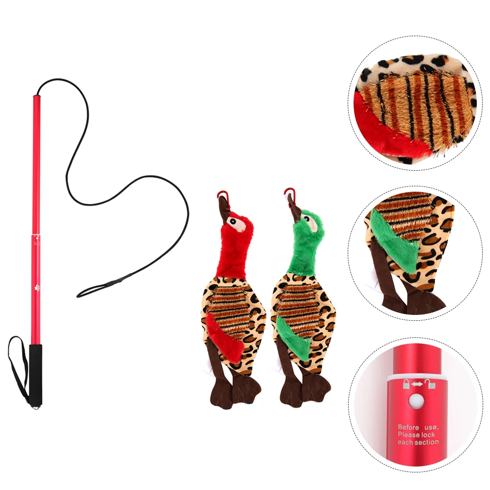

1 Set of Interactive Cat Teaser Dog Exercise Plaything Puppy Outdoor