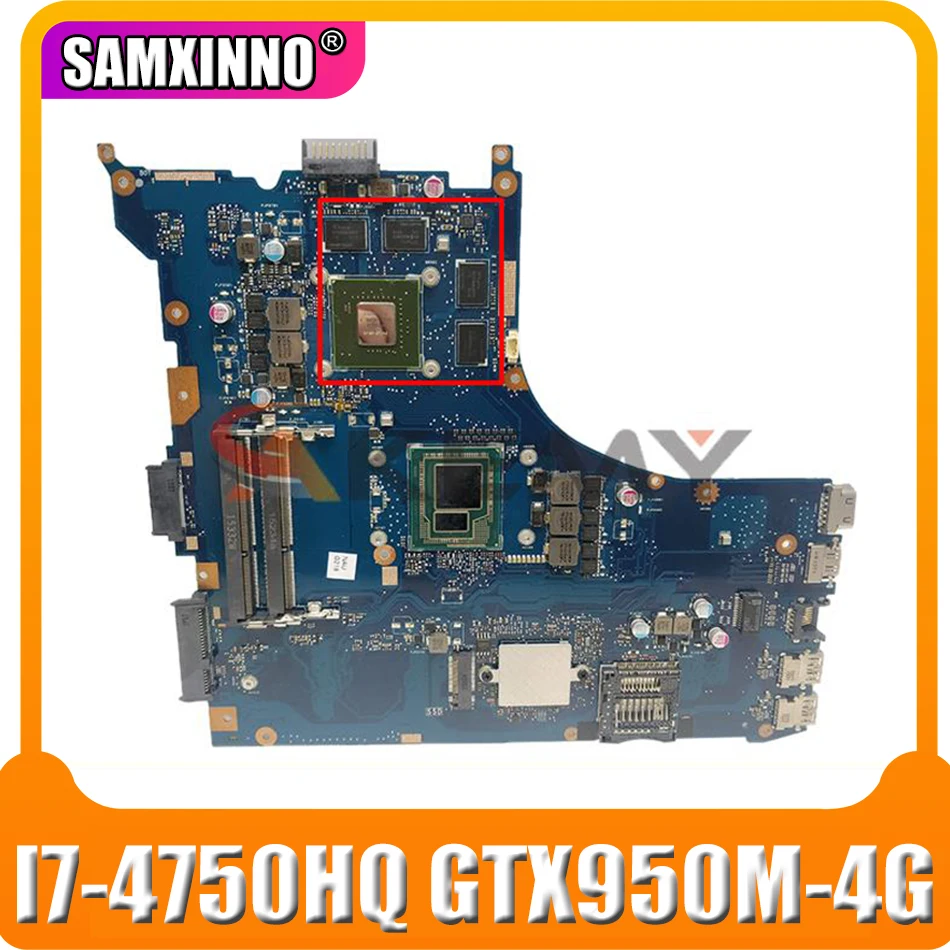 

Материнская плата для ноутбука ASUS ZX50J ZX50JX GL552J GL552JX