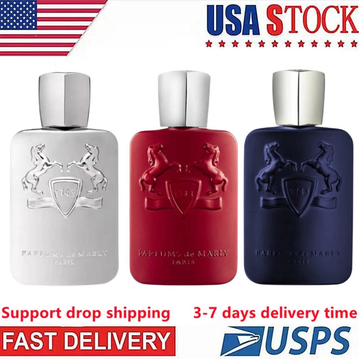 

Fast Shipping In The US Parfums De Marly Pegasus 125ml Men's Perfumes Layton Kalan Lasting Fragrance Body Spray Cologne Man