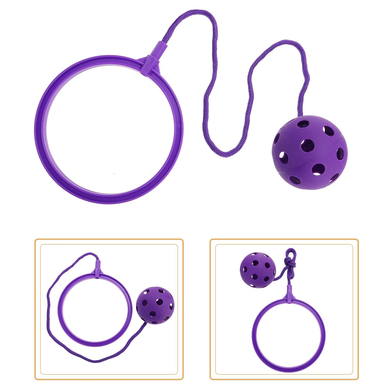 

Ankletoy Kids Jump Rope Jumping Game Children Skipping Ring Fitnessswing Outdoor Child Trainbalance Single Footit Swinging