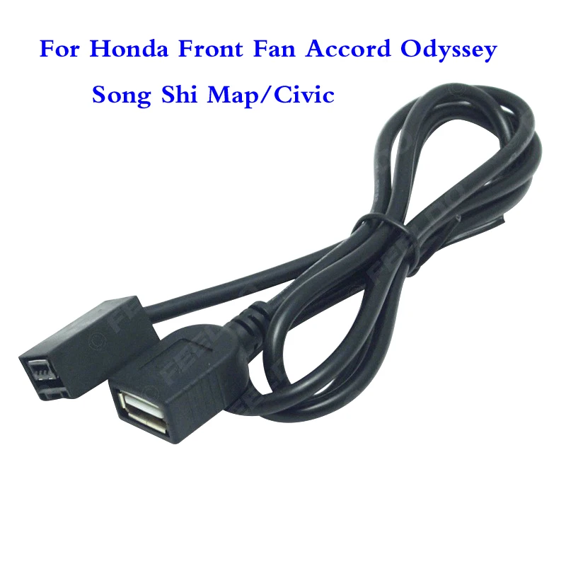 Модифицированная линия AUX-USB для автомобильного аудио переднего фаната Honda Accord