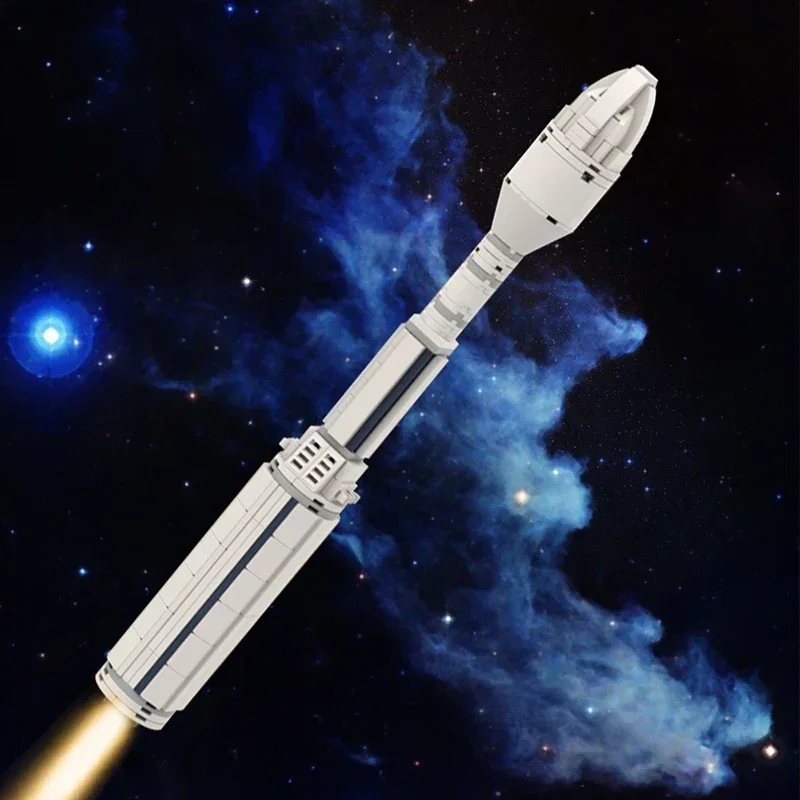 Moc Delta IV Heavy с солнечным зондом Parker Saturn V Scale Rocket Building Blocks Set Mars Exploration Vehicle Детские