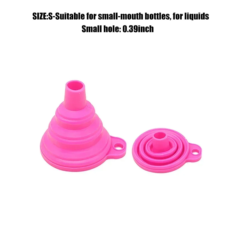 

Силиконовая складная воронка