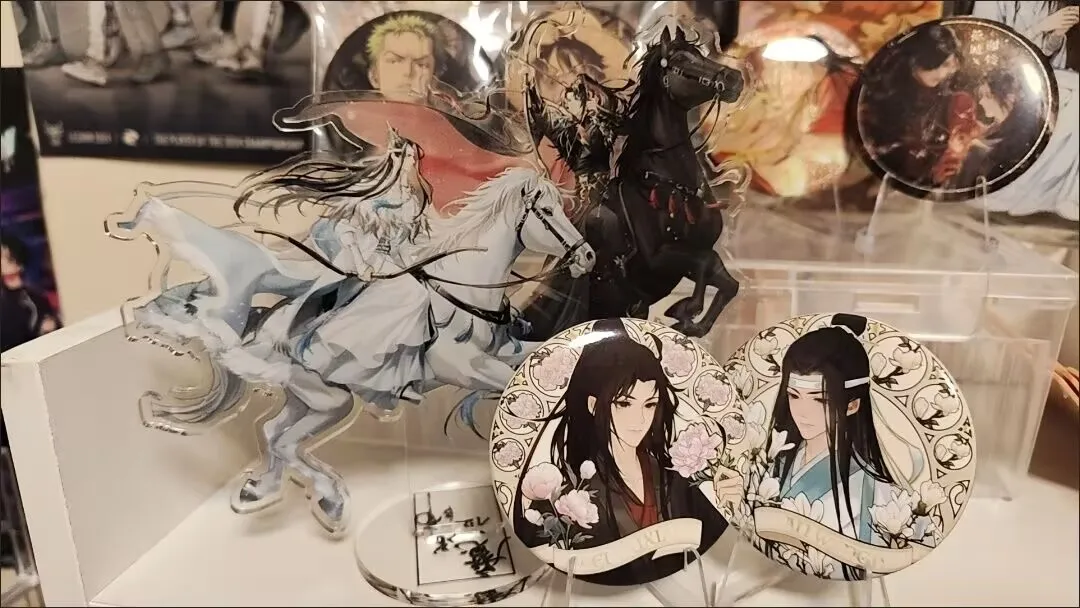«Mo Dao Zu Shi» и «Wei Wuxian LAN Wang Ji», большой акриловый знак, высококачественное украшение для рабочего стола (art.: 3920d22896bbc) - 3920d22896bbc
