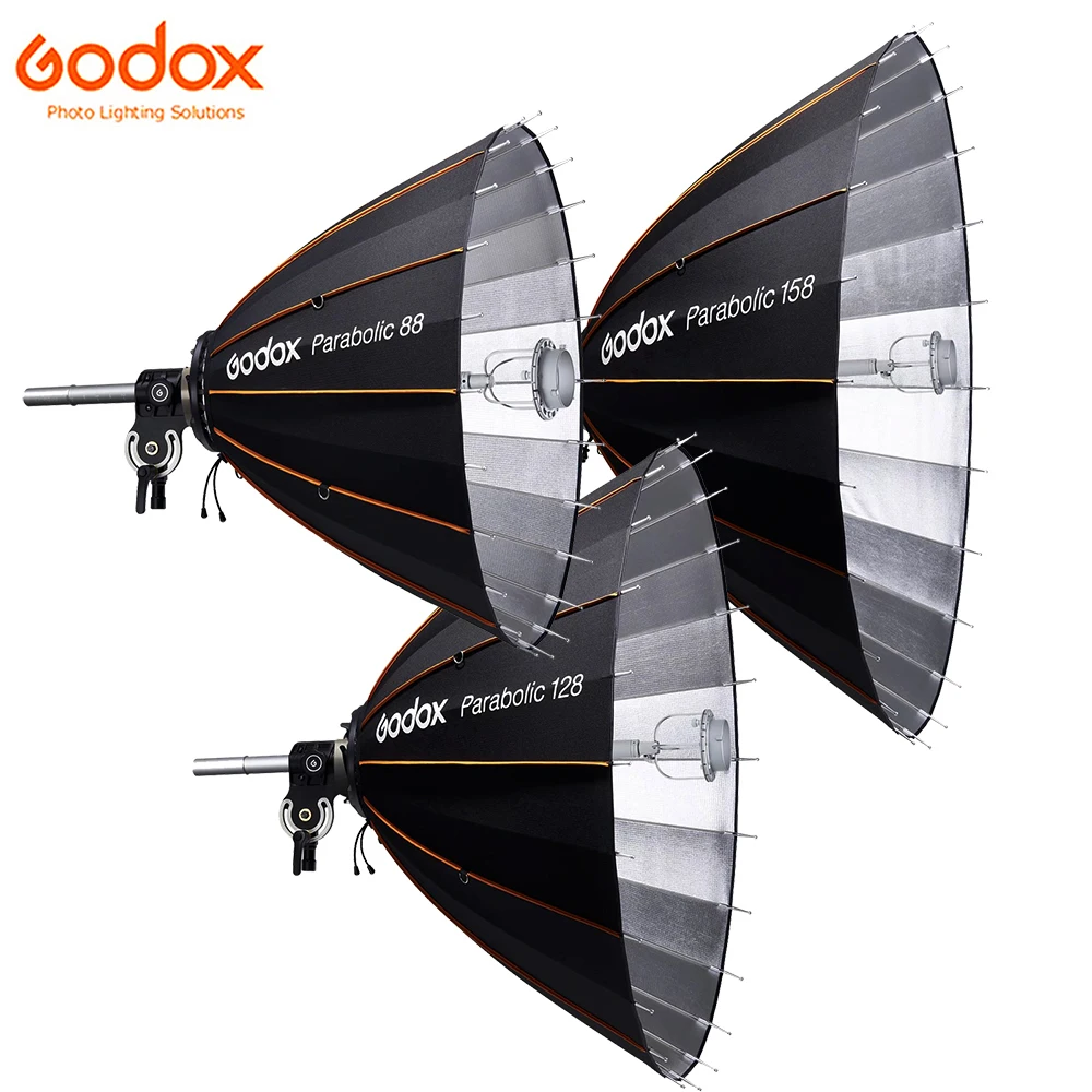 Набор Godox P68 P88 P128 P158 параболическая Система фокусировки светильник настоящий