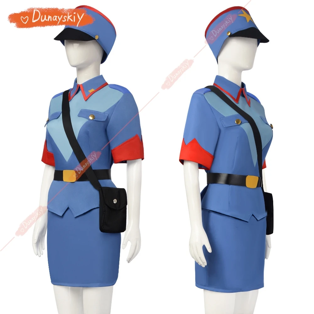 Офицер Дженни Косплей Костюм Хэллоуин Рождество Comic con Game Аниме Вечеринка