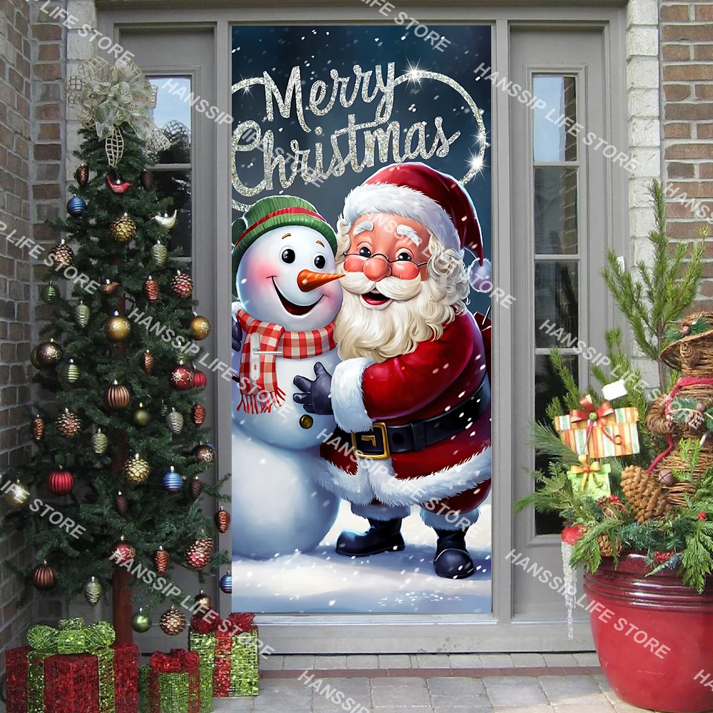 

Рождественская дверная наклейка BOUSSAC