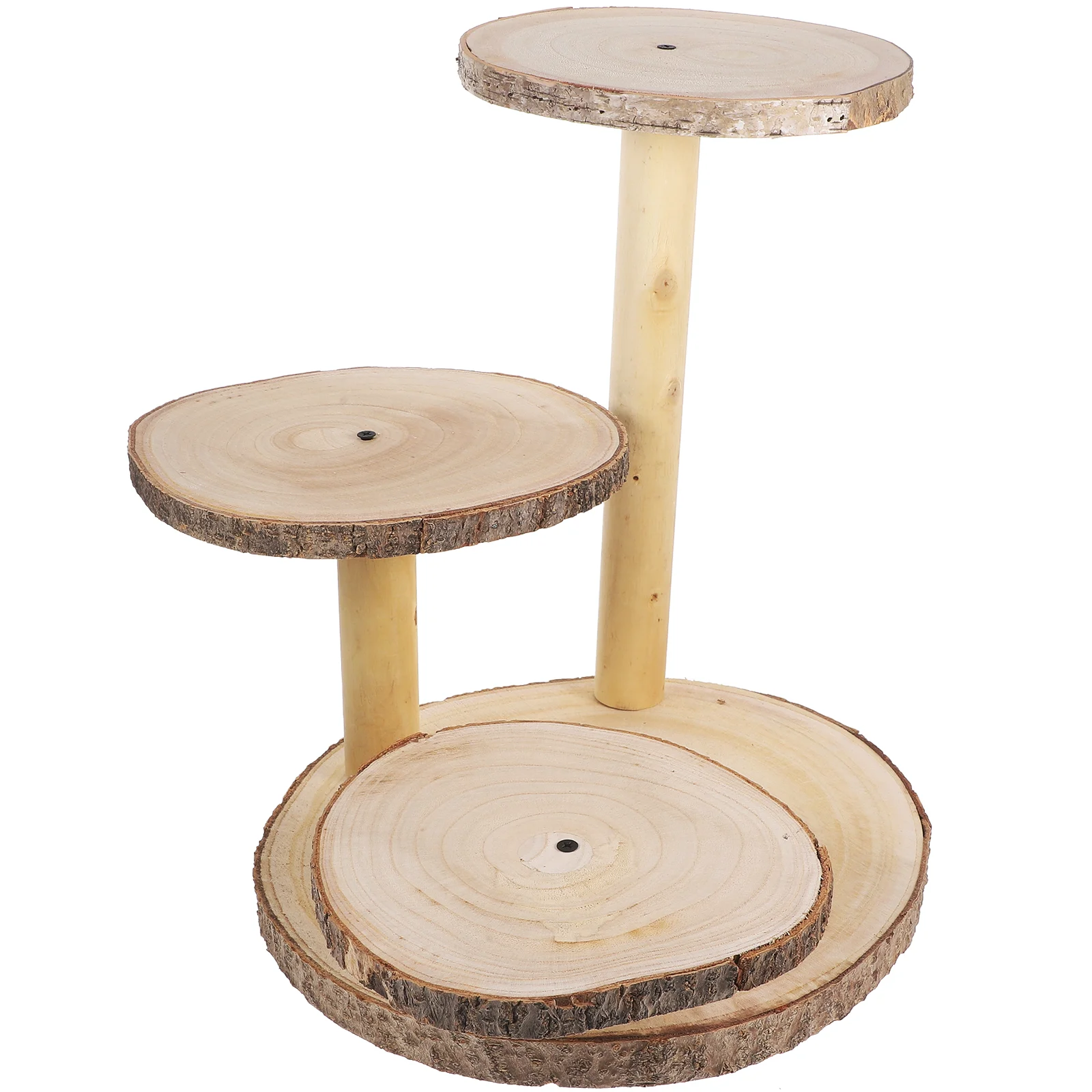 Деревянная подставка для торта поднос сбора фруктов свадебный цветок кекс