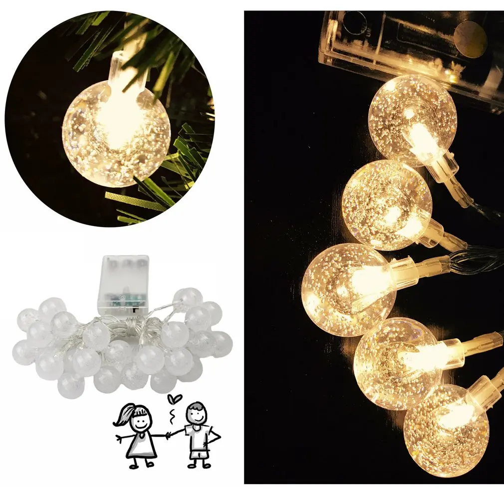 

5M 50 Led Fairy Lights USB Outdoor/Indoor Street Garland Christmas/New Year Xmas Festoon LED Lights String For Home Decoration