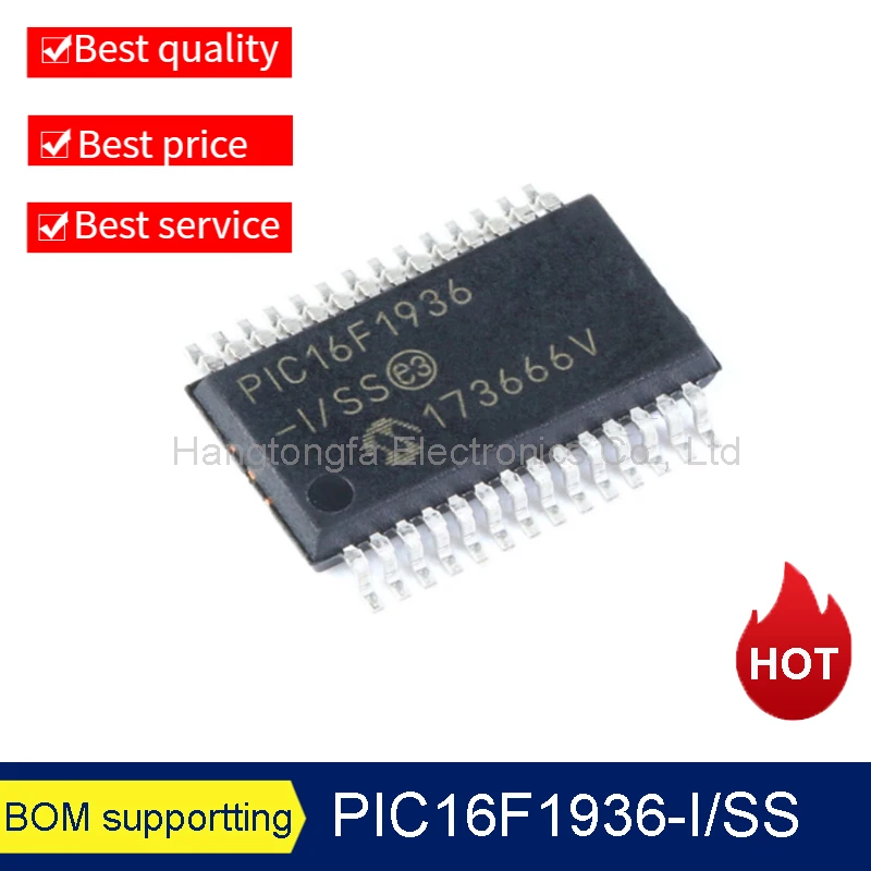 

ORIGINAL PIC16F1936-I/SS PIC16F1936 SSOP-28 SMD new original