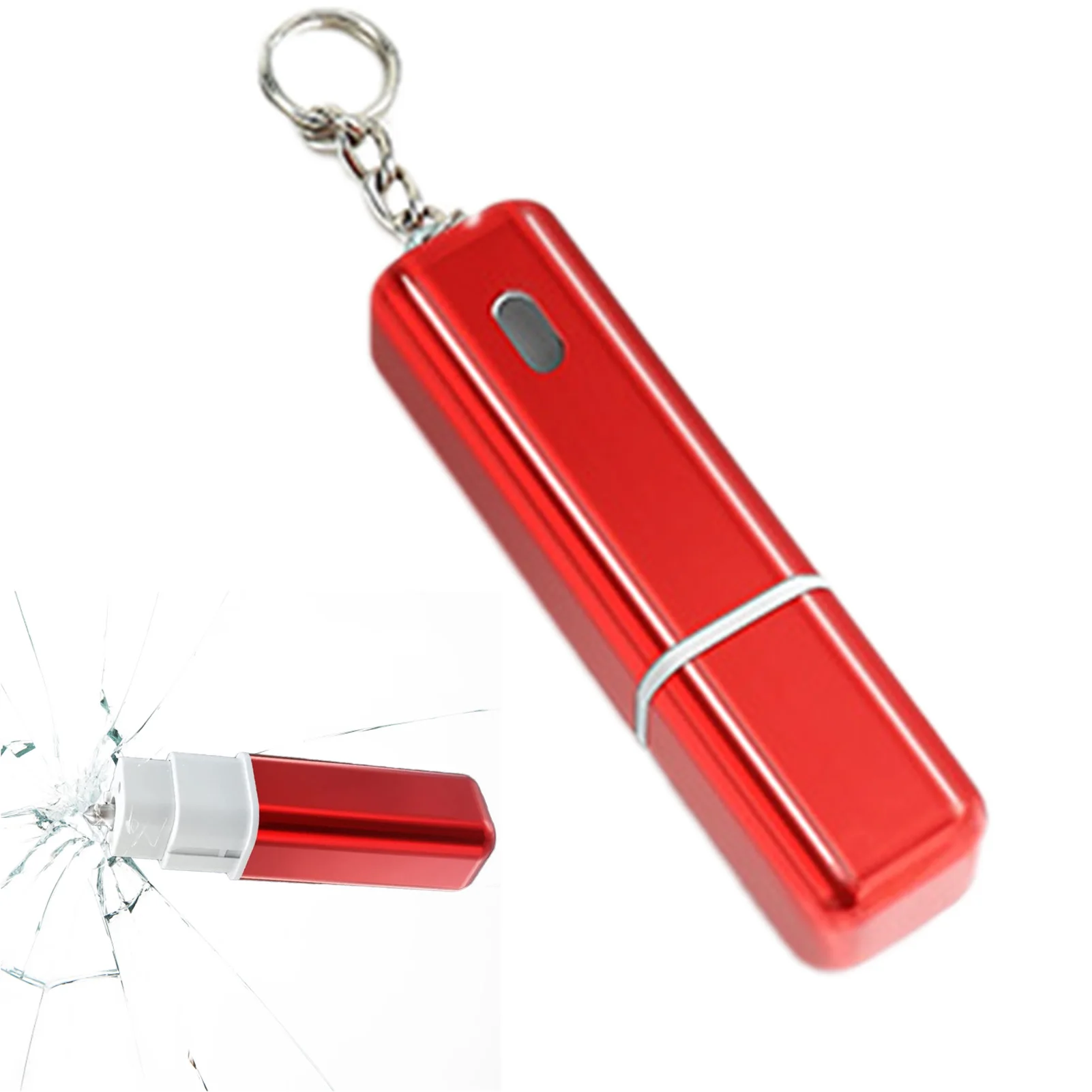 

Mini Safety Hammer Car Escape Hammer Window Glass Breaker Portable Keychain Escape Tool For Underwater Escape Lifesaving Hammer