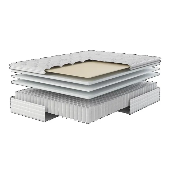 NapQueen Cashmere 14'', Hybrid of Memory Foam Layers and Individually Wrapped Pocketed Coils Mattress, Queen 3