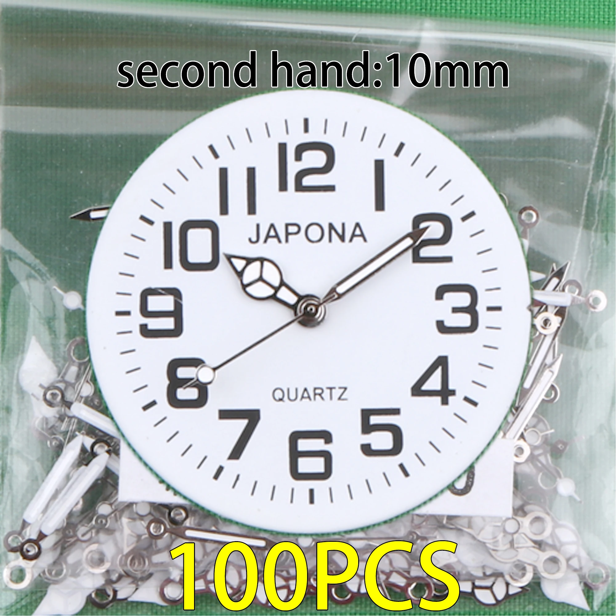 100pcs watch hands white Watch hand Watch pointer 2035 watch hand, applicable PC21 hand sl68 hand gl68 hand sl39 hand