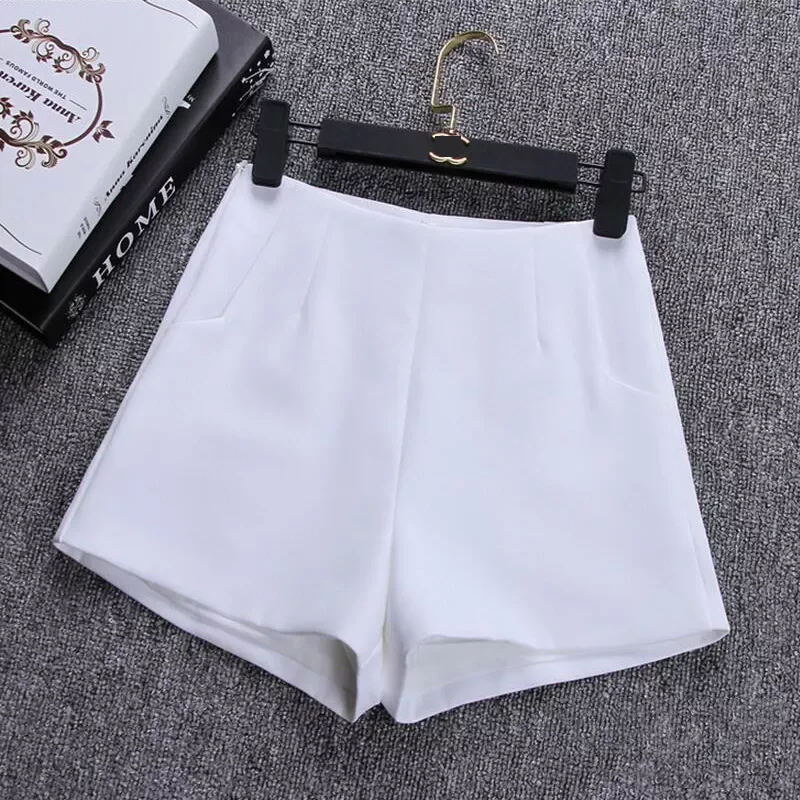 

2020 New Summer hot Fashion New Women Shorts Skirts High Waist Casual Suit Shorts Black White Women Short Pants Ladies Shorts