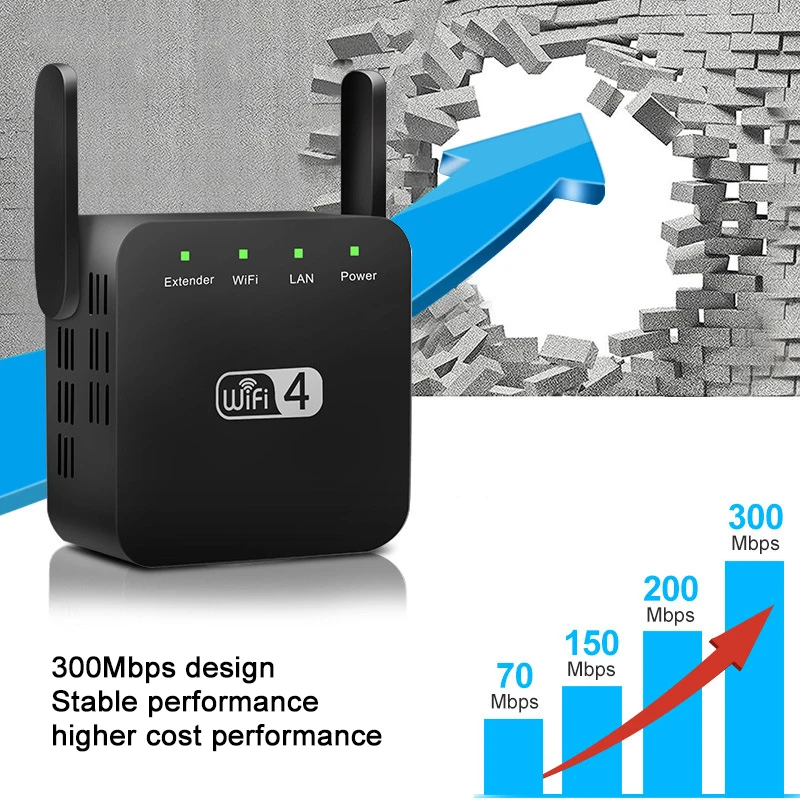 

Усилитель-повторитель сигнала Wi-Fi, 2,4 Мбит/с