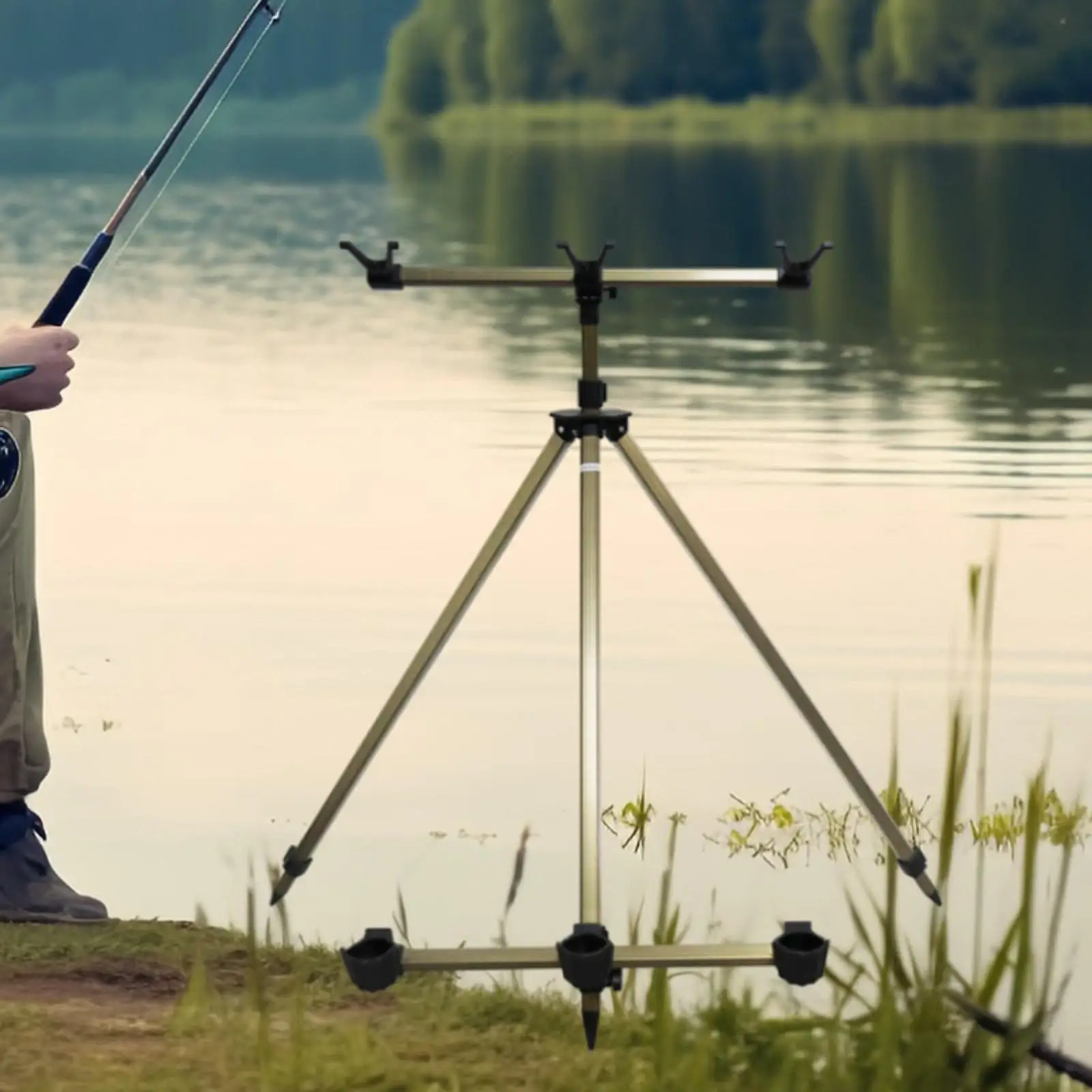 Держатель для удочки штатив инструменты держатель Телескопический