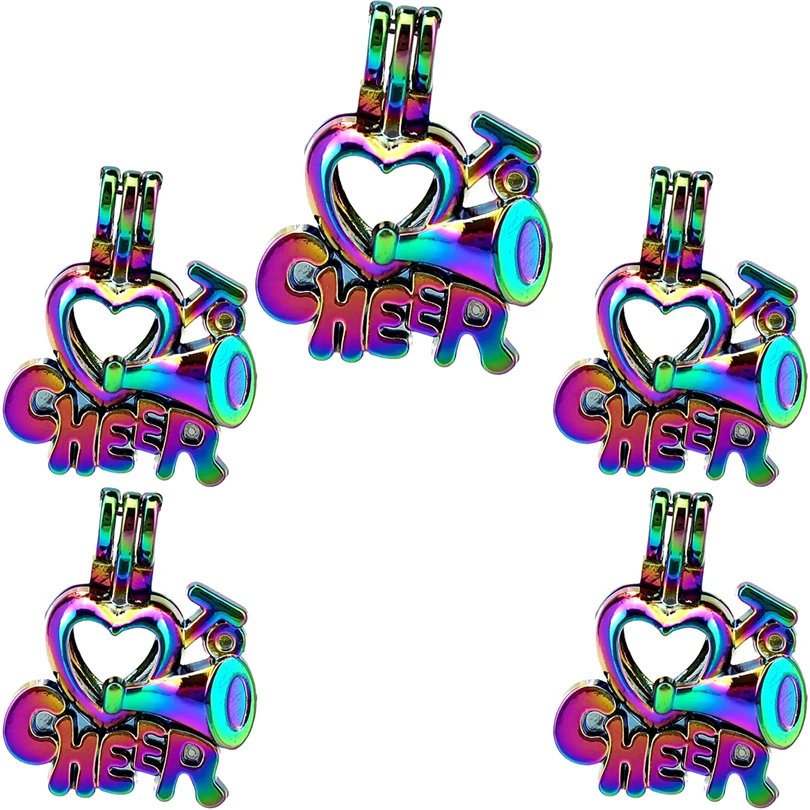 10 шт. Романтика очаровательная любовь жемчужина клетка медальон ароматерапия