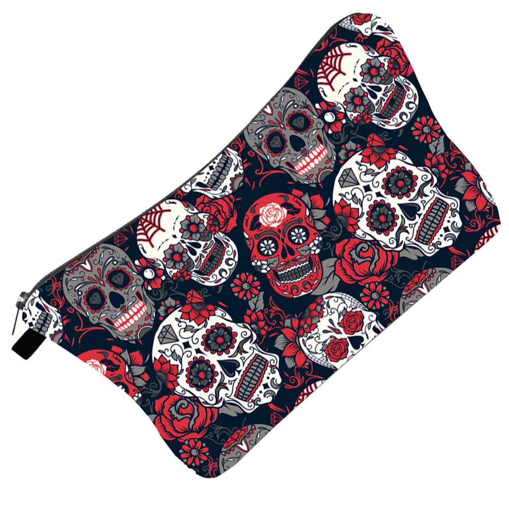 

Brushes Organizer Printed Comestic Bag Waterproof Purse Women Printed Makeup Bag Makeup Storage Bag Small Travel Wallet