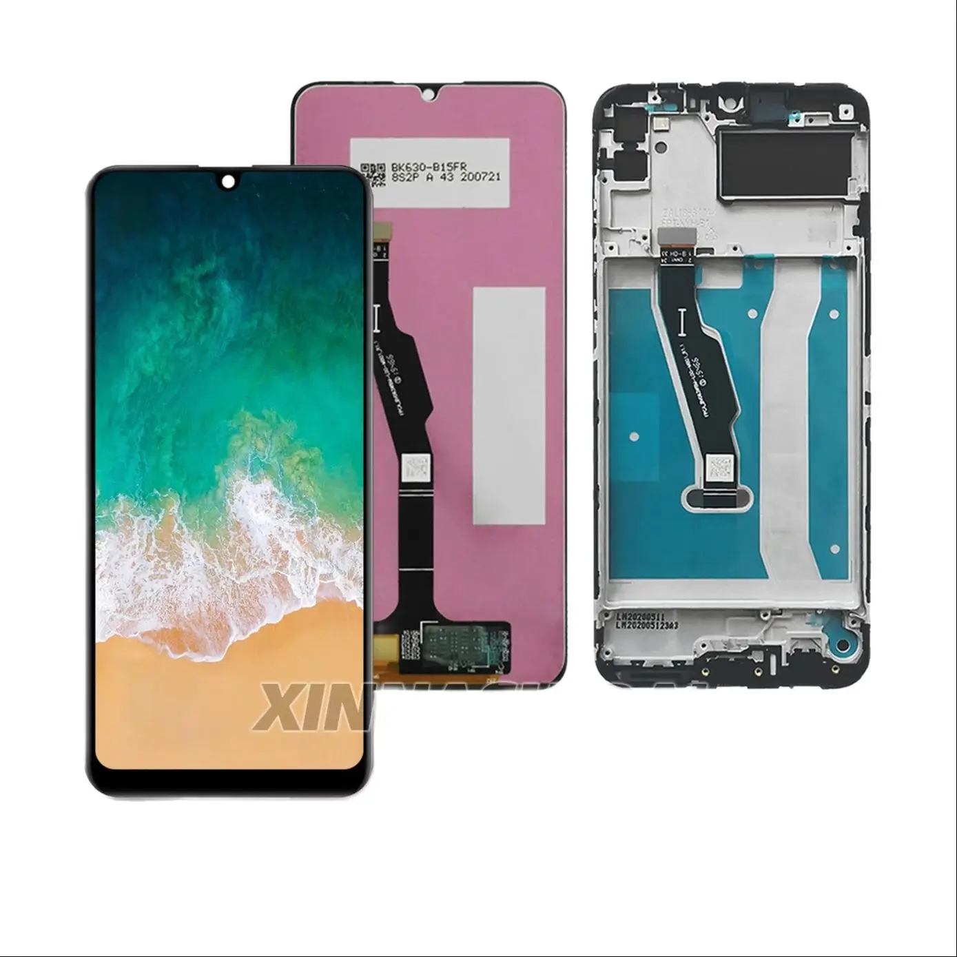 6 3-дюймовый ЖК-экран Для Huawei Honor 9A MOA-LX9N Емкостный Сенсорный Цифровой Дисплей Со