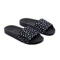 anky slide female fabric poa flip flop slipper comfort extreme silent original slipper
