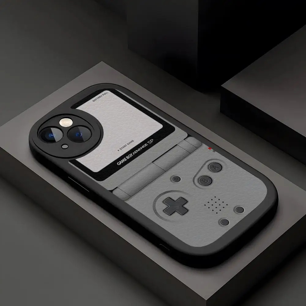 Чехол для телефона Gameboy Boy Game из овечьей кожи Iphone 12 Pro Max 15 14 11 Mini X Xr Xs 8 7 Puls Se