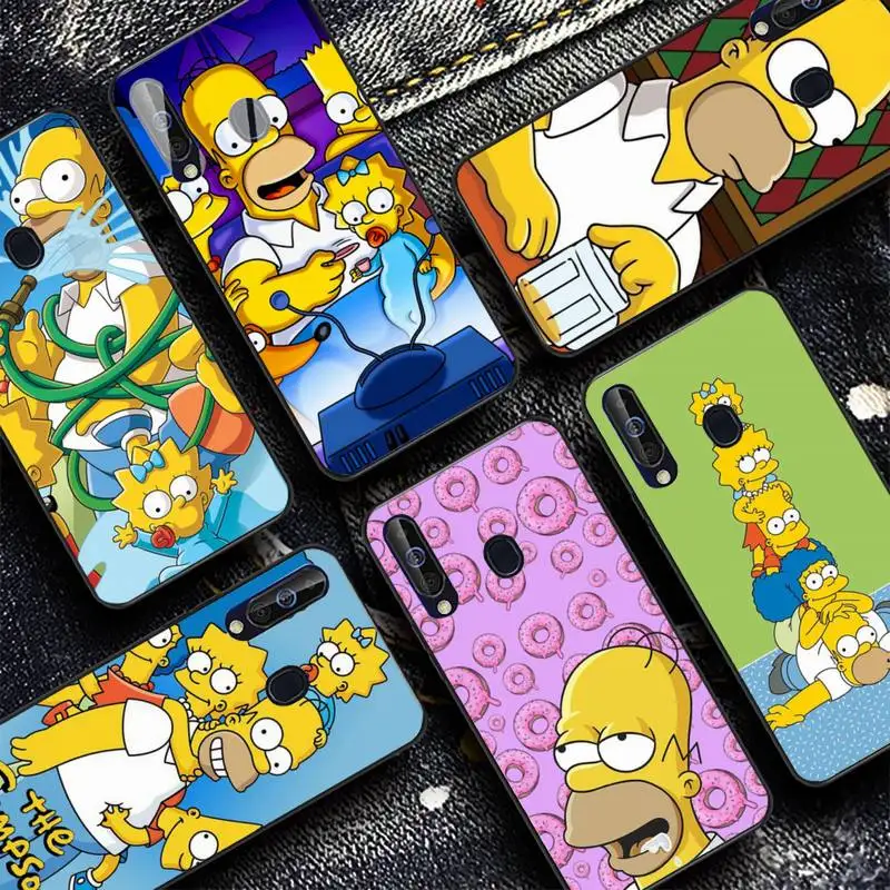 

Disney The Simpsons Phone Case for Samsung Galaxy A 51 30s a71 Soft Silicone Cover for A21s A70 10 A30