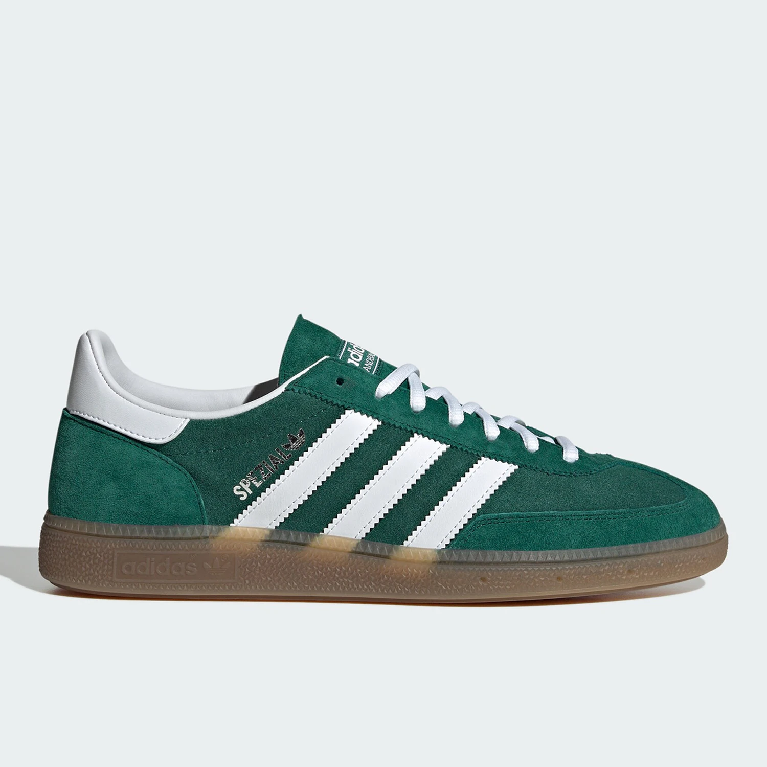 Фото Оригинальные мужские и женские спортивные низкие кроссовки Adidas Spezial Three Leaves IF8913 №1
