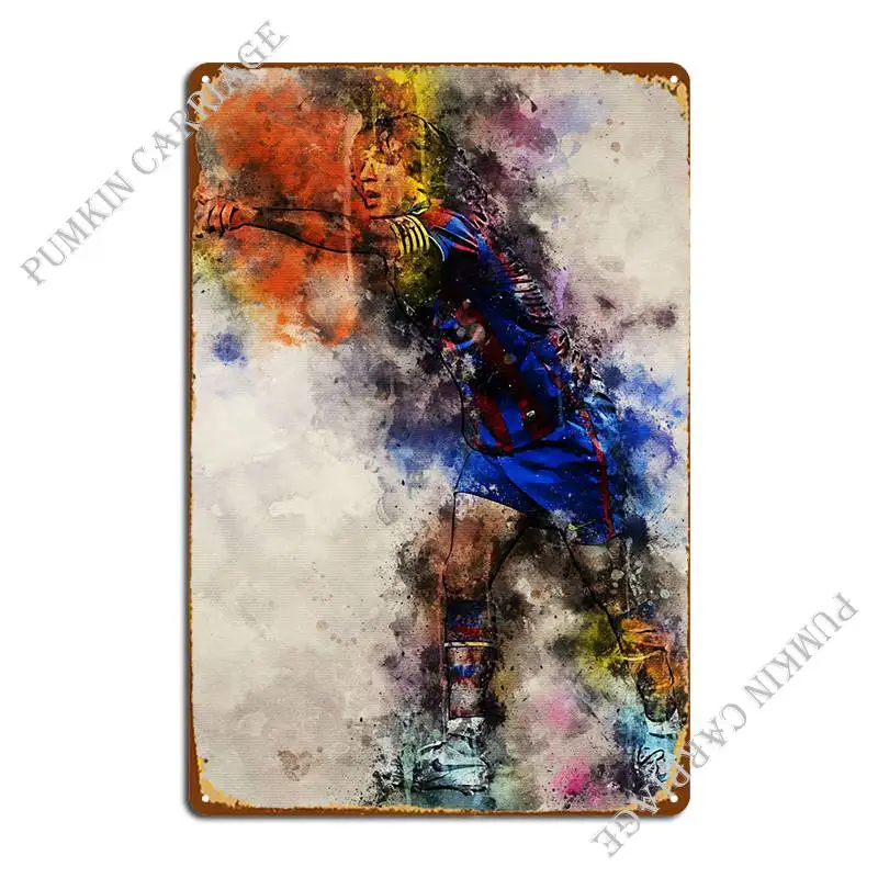 

Металлический плакат Carles Puyol для клуба гаража гостиной