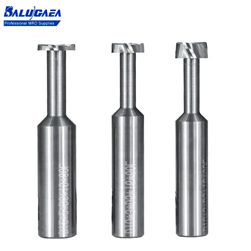 

Carbide T Slot Milling Cutter Tungsten CNC Tool for Metal Al Steel Copper Machining 4mm 6mm 8mm 10mm 12mm Carbide Router Bit